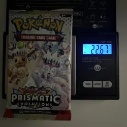VERY HEAVY! 22.67g Prismatic Evolutions Pokemon TCG Booster Pack (SEALED)✅ - Image 1