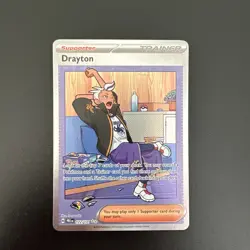 Pokemon TCG Drayton 172/131 Special Illustration Rare Prismatic Evolutions - Image 1