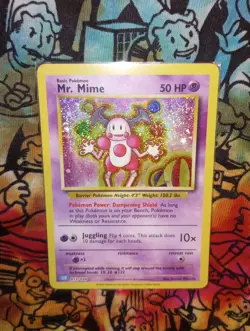 Mr. Mime Pokemon Classic Collection Holo NM, English TCG Classic 013/034 - Image 1