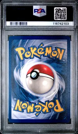 2000 POKEMON PROMO BLACK STAR POKEMON LEAGUE #8 MEW PSA 9 - Image 2