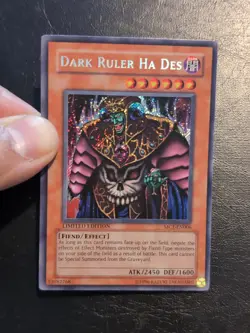 Yu-Gi-Oh! SECRET RARE HOLO CARD DARK RULER HA DES MC1-EN006 NM/VLP - Image 3