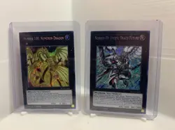 Yu-Gi-Oh! Number F0: Utopic Draco Future BLCR-EN085 Secret Rare 1st Edition - Image 1
