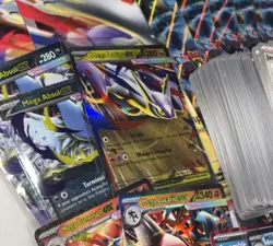 Pokemon TCG Bulk Lot 120 Mixed Cards Surging Prismatic Mega Cosmos Promo No Holo - Image 2