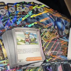 Pokemon TCG Bulk Lot 120 Mixed Cards Surging Prismatic Mega Cosmos Promo No Holo - Image 3