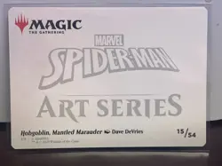 Hobgoblin, Mantled Marauder Art Card, Magic the Gathering Spider-Man, 15 - Image 2