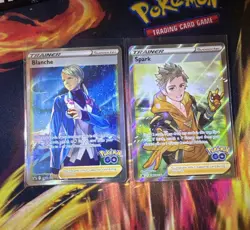 Blanche & Spark (Lot of 2) Full Art Holo Pokemon Go Promo Cards NM 🔥🔥 - Image 1