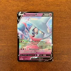 Hatterene V LP SWSH055 Sword & Shield Promo 2020 Pokemon Card - Image 1