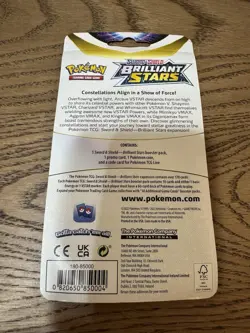 Pokemon TCG New Sealed Promo Card Pack Eevee Brilliant Stars - Image 2