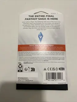 MTG Lot Of 5 Magic The Gathering Final Fantasy Play Booster 14 Card Packs Sealed - Image 4