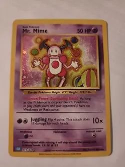Pokemon TCG Card Classic #013/034 Mr Mime NM - Image 1