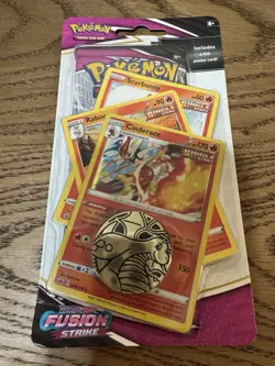 Pokemon TCG New Sealed Booster Pack With Promo Cards Fusion Strike - Image 1