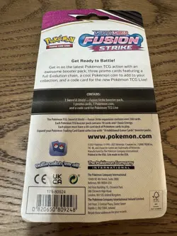 Pokemon TCG New Sealed Booster Pack With Promo Cards Fusion Strike - Image 2
