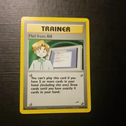 Mail From Bill - 105/105 Neo Destiny Unlimited WOTC Vintage pokemon card - NM - Image 1