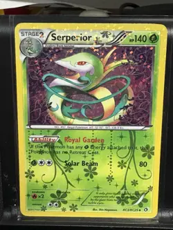 Serperior RC3/RC25 Legendary Treasures Radiant Collection 2013 Pokemon Card VLP - Image 1