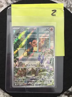 2023 Charmander 044 Black Star Promo Obsidian Flames Pokemon Card - Image 1