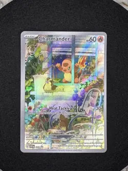 2023 Charmander 044 Black Star Promo Obsidian Flames Pokemon Card - Image 2