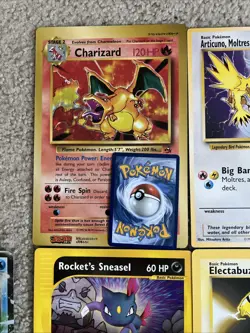 Pokemon Jumbo Cards Lot Charizard Coro Coro Winner Best Pikachu Zapdos Articuno - Image 2