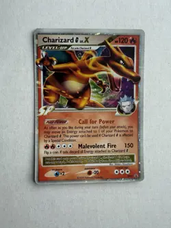 Charizard G LV.X DP45 Diamond and Pearl Promos Holo Card - LP/MP - Image 1