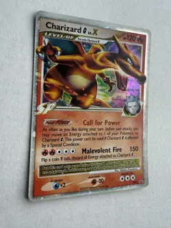 Charizard G LV.X DP45 Diamond and Pearl Promos Holo Card - LP/MP - Image 5