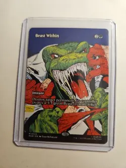 Beast Within #33 FULL ART NM/M MTG Spiderman Magic Card Marvel - Image 1