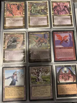 magic the gathering collection: collection of vintage cards. Send Offers! - Image 1