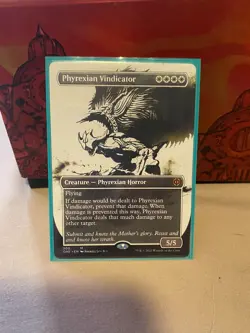 MTG Phyrexian Vindicator (Showcase) - Phyrexia: All Will Be One (ONE) - Image 1