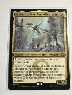 MTG Ureni, the Song Unending Tarkir Dragonstorm - 0233 Mythic NM - Image 1