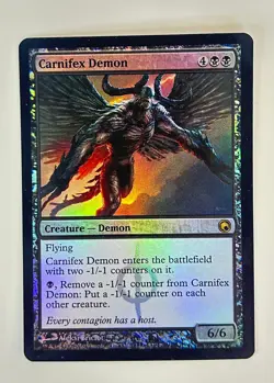 Carnifex Demon (Rare) [Scars of Mirrodin] - Image 1