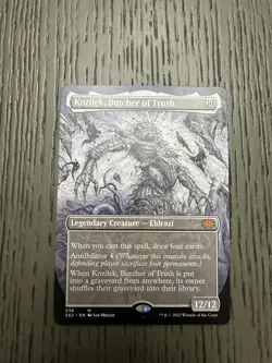 Kozilek, Butcher of Truth (Borderless) Double Masters 2022 Regular - Image 1