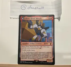 Slicer, Hired Muscle - Universes Beyond: Transformers (BOT) NM MTG - Image 1
