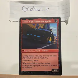 Slicer, Hired Muscle - Universes Beyond: Transformers (BOT) NM MTG - Image 2