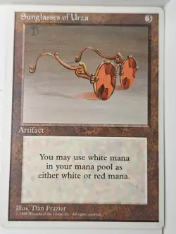 Sunglasses of Urza - 4th Edition Core Set - Magic the Gathering MTG Nice! - Image 1