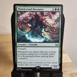 x1 Shriekwood Devourer R MTG Commander: Duskmourn: House of Horror M/NM, English - Image 1