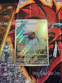 Pokemon TCG Ninjask 137/132 Mega Evolutions Illustration Rare M/NM - Image 1
