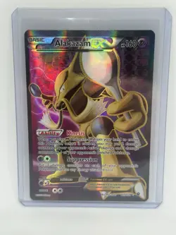 Alakazam EX - Fates Collide 117/124 Full Art Ultra Rare Pokemon Card Pokemon LP - Image 1