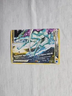 Raikou & Suicune Legend Bottom 93/95 H.S. Unleashed Rare Pokemon Card - Image 1