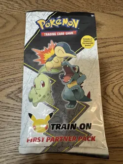 Pokemon TCG New Sealed First Partner Pack Johto Gen 2 Booster Pack - Image 1