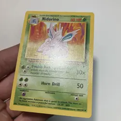 Nidorino 054/130 - Base Set 2 - WOTC - Uncommon - Pokemon TCG - NEAR MINT - Image 3