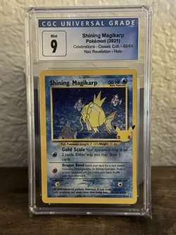 Shining Magikarp - Pokemon - CGC 9 - Celebrations - Holo - 66/64 - Image 1