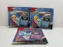 Pokemon TCG Prismatic Evolutions Tech Sticker Collection Lot Of 3 - Image 1
