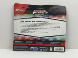 Pokemon TCG Prismatic Evolutions Tech Sticker Collection Lot Of 3 - Image 3