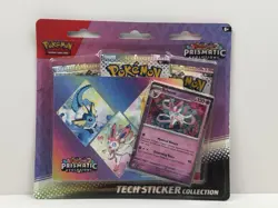 Pokemon TCG Prismatic Evolutions Tech Sticker Collection Lot Of 3 - Image 4