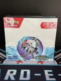Pokemon TCG: Journey Together ENHANCED Factory Sealed Booster Box + Topper KT1 - Image 1
