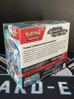 Pokemon TCG: Journey Together ENHANCED Factory Sealed Booster Box + Topper KT1 - Image 2