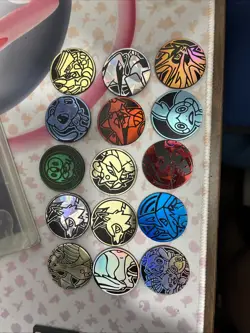 Lot of 15 Pokemon Coins for TCG Collecting Collectible Coins to flip - Image 1