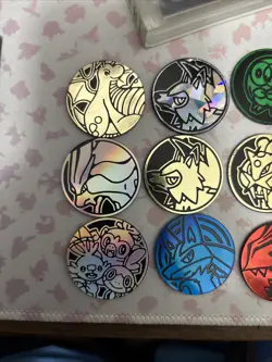 Lot of 15 Pokemon Coins for TCG Collecting Collectible Coins to flip - Image 2