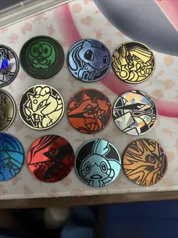 Lot of 15 Pokemon Coins for TCG Collecting Collectible Coins to flip - Image 3