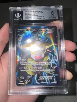 2013 Pokemon Black Star Promo Giratina #BW74 Full Art Holo!! - Image 1