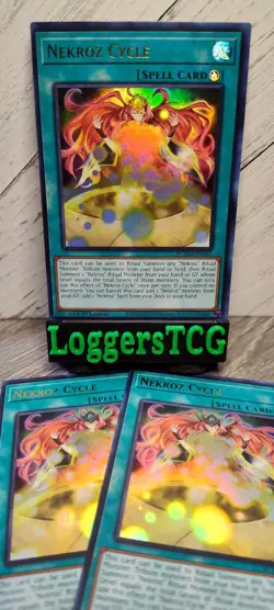 Yu-Gi-Oh! Nekroz Cycle x3 / BLMM EN167 1st Edition NM - Image 1