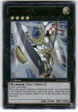 Number 39: Utopia Starter Deck: Xyz Symphony Ultra Rare Yugioh Heavily played - Image 1